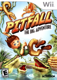 Pitfall The Big Adventure Wii US box art